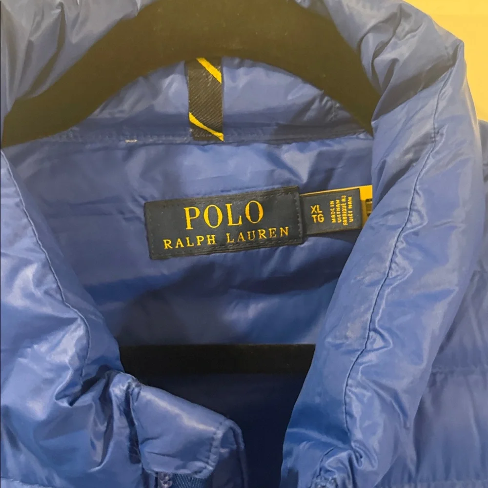 Polo Ralph Lauren Puffer Vest Colden Packable Royal Blue XL